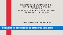 PDF Estimation, Inference and Specification Analysis (Econometric Society Monographs)  PDF Online