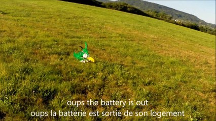 green angry bird the return / le retour du angry bird vert