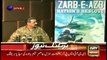 DG ISPR Asim Bajwa's media briefing related to Zarb-e-Azb