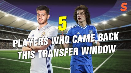 TOP 5 || COME BACK MEN THIS TRANSFER WINDOW