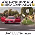 Mega Compilation!! #Jalals bomb prank.