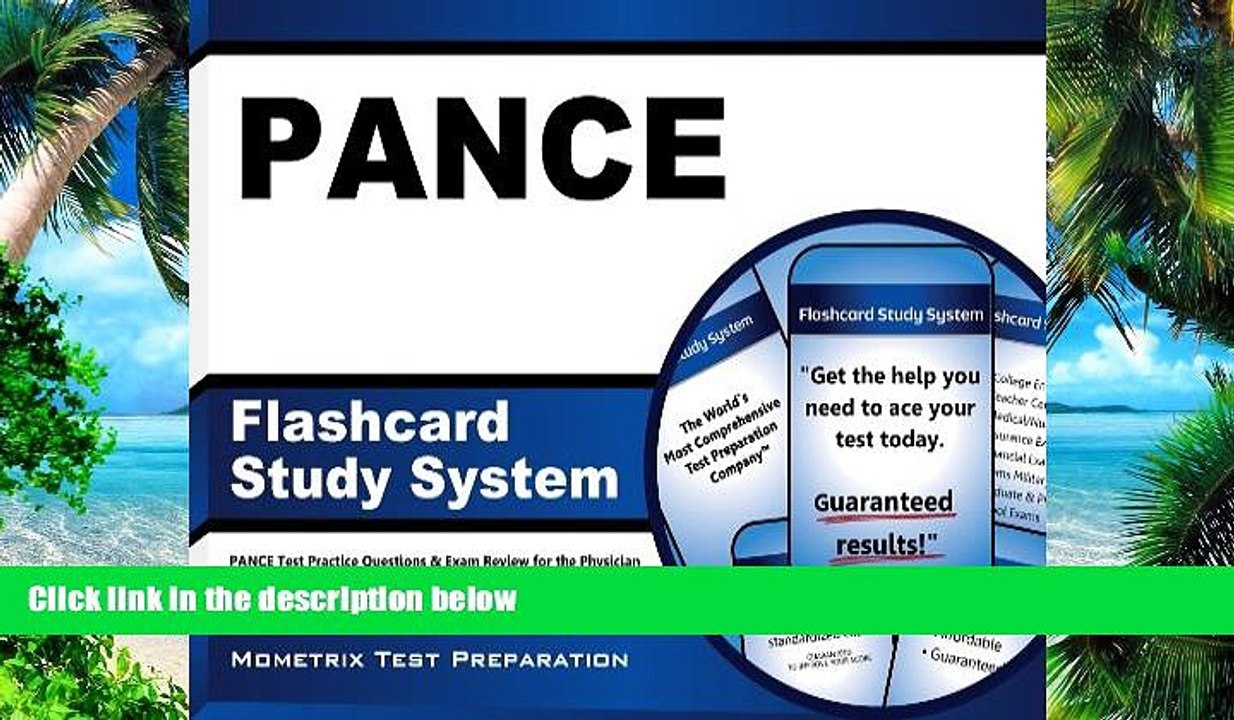 Big Deals  PANCE Flashcard Study System: PANCE Test Practice Questions   Exam Review for the