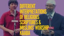 Different interpretations of Religious scriptures & Muslims' worship kaaba ~ Dr Zakir Naik