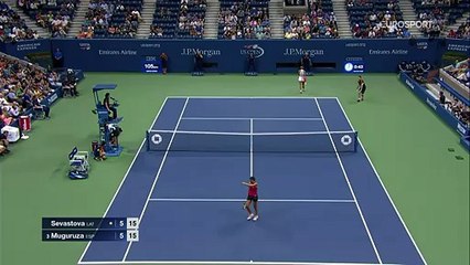 ABD Açık: Anastasija Sevastova - Garbine Muguruza (Özet)