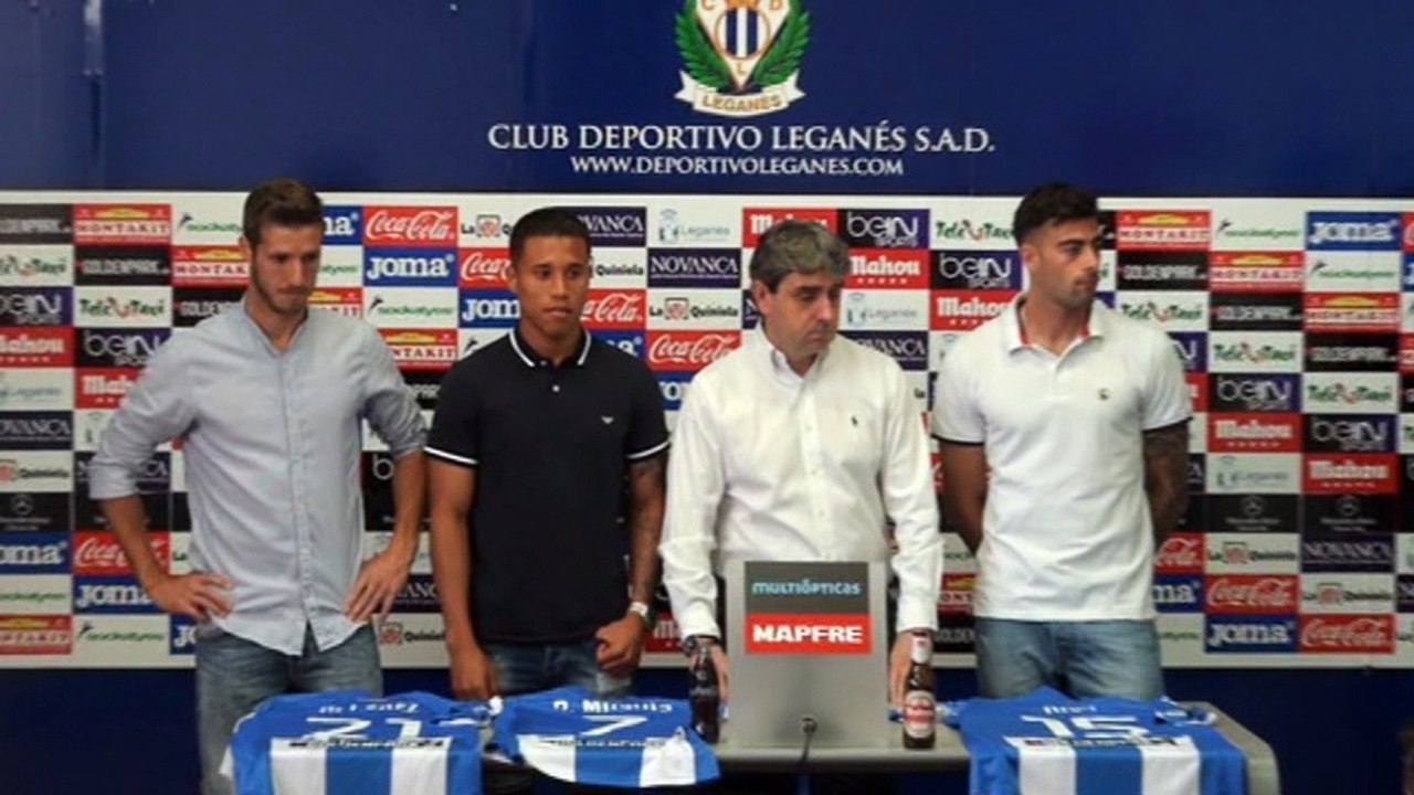 RUBÉN PÉREZ, MACHÍS Y RICO, NUEVOS JUGADORES DEL C.D. LEGANÉS