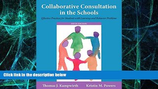 Big Deals  Collaborative Consultation in the Schools: Effective Practices for Students with