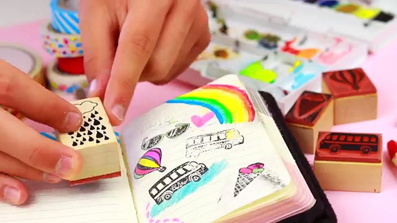 DIY SCHOOL SUPPLIES for Back to School - Ice Cream Sandwich Notebook!