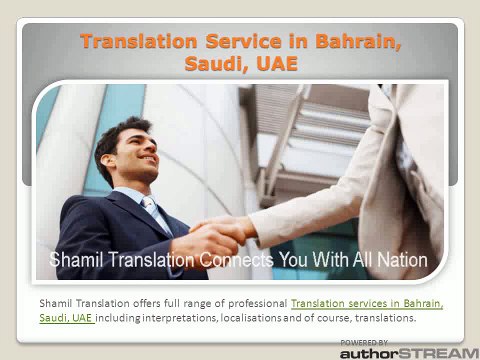 German Translation, Proofreading Service in Bahrain