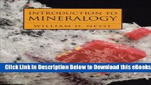 [PDF] Introduction to Mineralogy and An Atlas of Minerals in Thin Section: Book and CD Pack Online