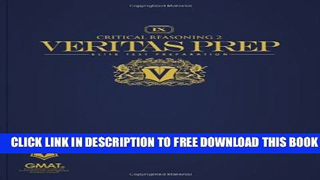 [PDF] Critical Reasoning 2 (Veritas Prep GMAT Series) Popular Collection