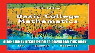 [PDF] Basic College Mathematics (9th Edition) Full Colection
