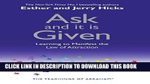 [PDF] Ask and It Is Given: Learning to Manifest Your Desires Full Collection