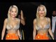 Rita Ora Reveals Plenty Of CLEAVAGE In Bejeweled BRA