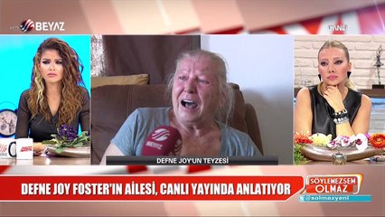 Defne Joy'un ailesi tüm iddialar için ne dedi? Canlı yayında çarpıcı açıklamalar...