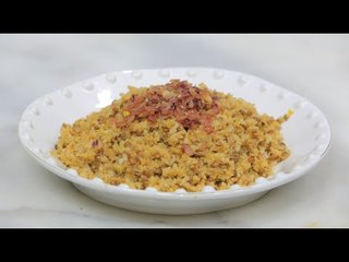 مجدرة أرز و برغل | نجلاء الشرشابي