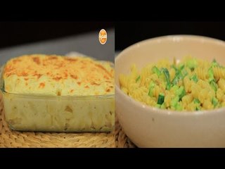 سلطة مكرونة بالكاري - مكرونة بصوص البشاميل والجبنة | بالهنا حلقة كاملة