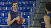 FCB Basket: Victor Claver’s first training session with FC Barcelona