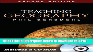 [Read] Teaching Geography, Second Edition (Teaching Geography (W/CD)) Full Online