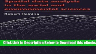 [PDF] Spatial Data Analysis in the Social and Environmental Sciences Free Books