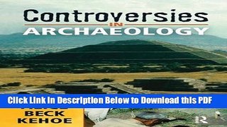 [Read] Controversies in Archaeology Free Books