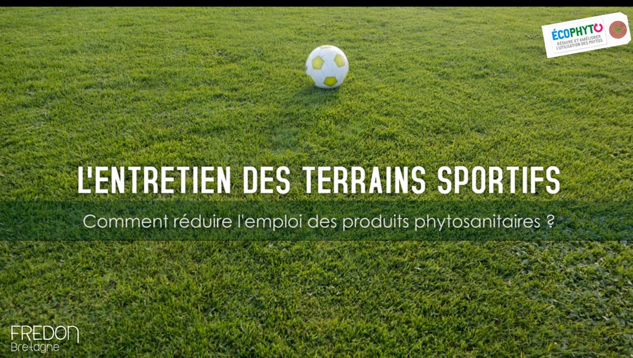 L'entretien des terrains sportifs : comment réduire l'utilisation des produits phytosanitaires ?