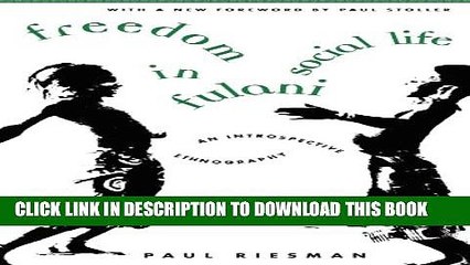 [PDF] Freedom in Fulani Social Life: An Introspective Ethnography Popular Colection