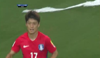 Lee Chung-Yong Goal - South Korea 2-0 China (01/09/2016)