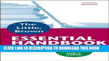 [PDF] Little, Brown Essential Handbook (8th Edition) Full Colection