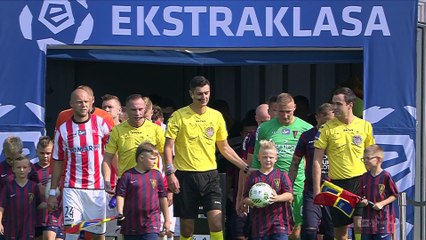 7. kolejka LOTTO EKSTRAKLASY: Pogoń Szczecin 1:1 Cracovia