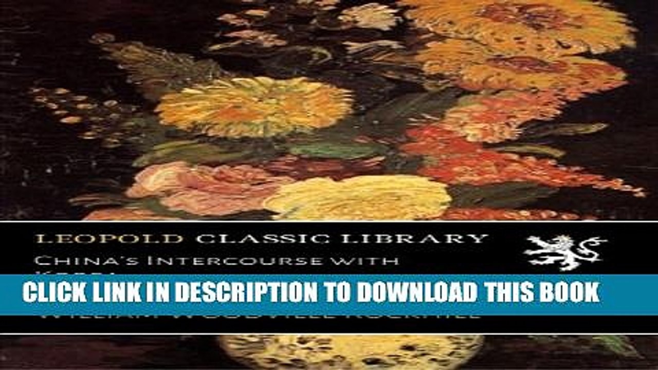 [PDF] China s Intercourse with Korea from the XVth Century to 1895 Full Online