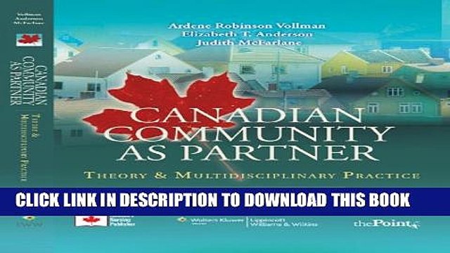 [PDF] Canadian Community as Partner: Theory and Multidisciplinary Practice Full Colection