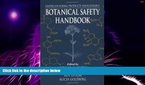 Must Have PDF  American Herbal Products Association s Botanical Safety Handbook  Best Seller Books