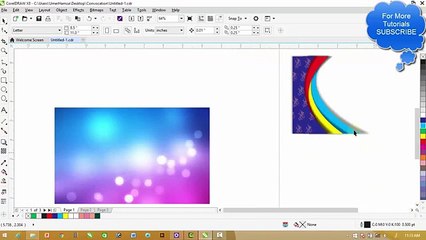 Corel Draw X8 Tutorial - Convocation Card Title Designing