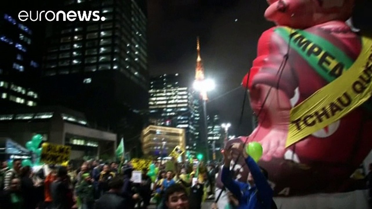 Brasil: Manifestação de apoio a Dilma Rousseff termina em confrontos com a polícia de São Paulo