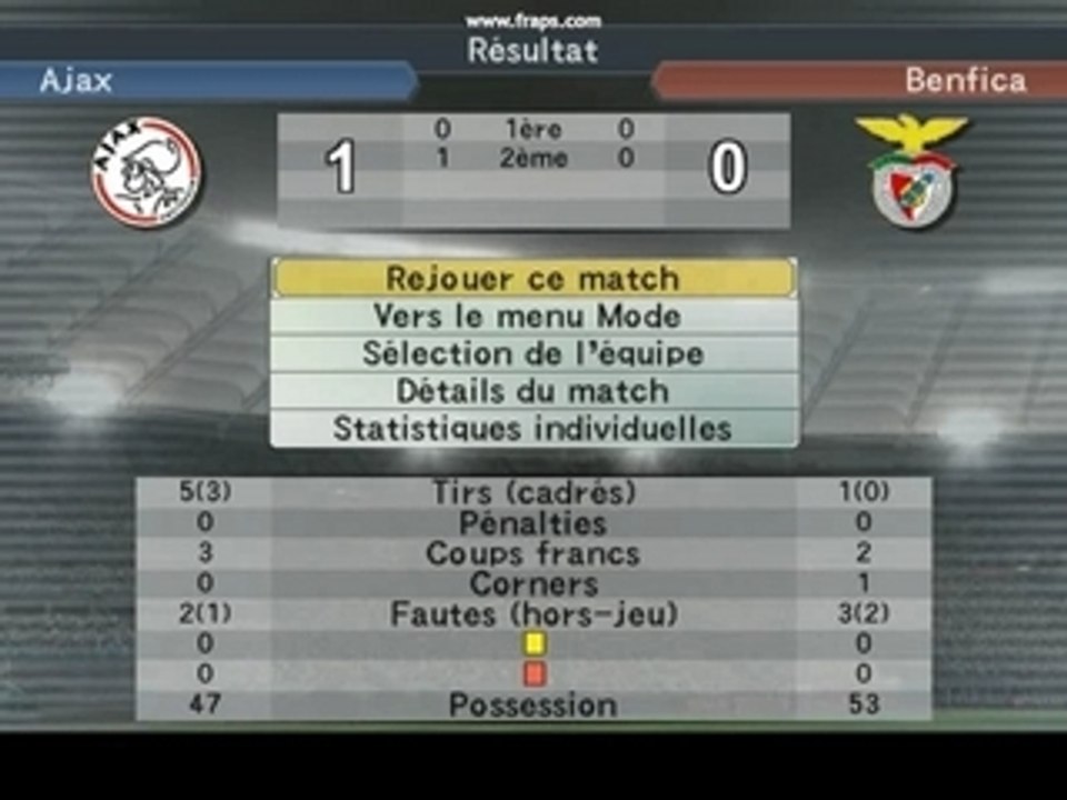 Ajax vs Benfica