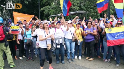Así están Altamira y Parque Cristal en la Toma de Caracas