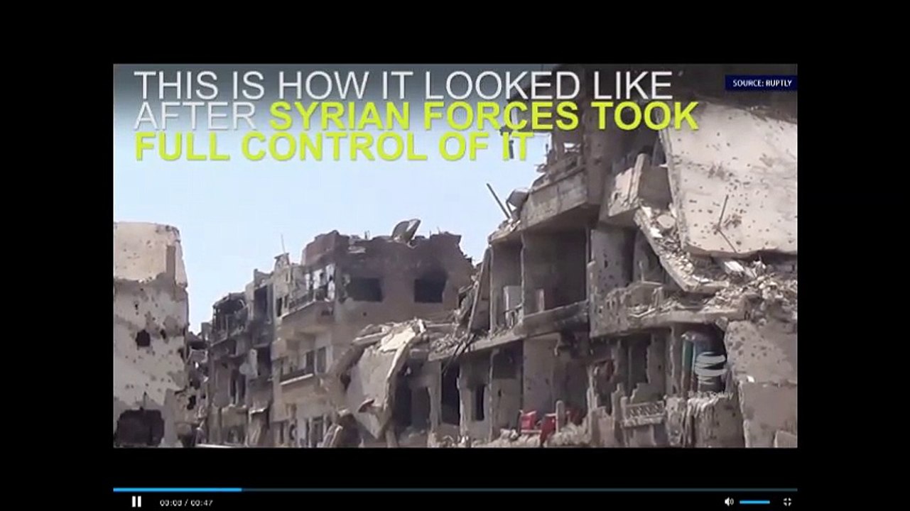20160828PARS TODAY　シリア首都近郊のダラヤを政府軍が掌握