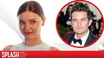 Miranda Kerr fue advertida sobre las fotos nudistas de Orlando Bloom