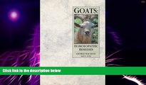Big Deals  Goats: Homeopathic Remedies  Best Seller Books Most Wanted