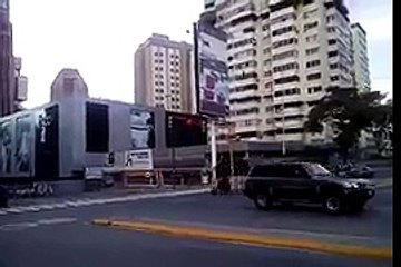 Así se encuentra la Av. Libertador durante la 'Toma de Caracas