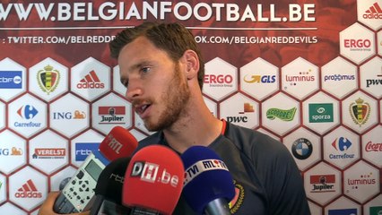 Jan Vertonghen: "L'Espagne, c'était pas un cadeau pour maintenant"