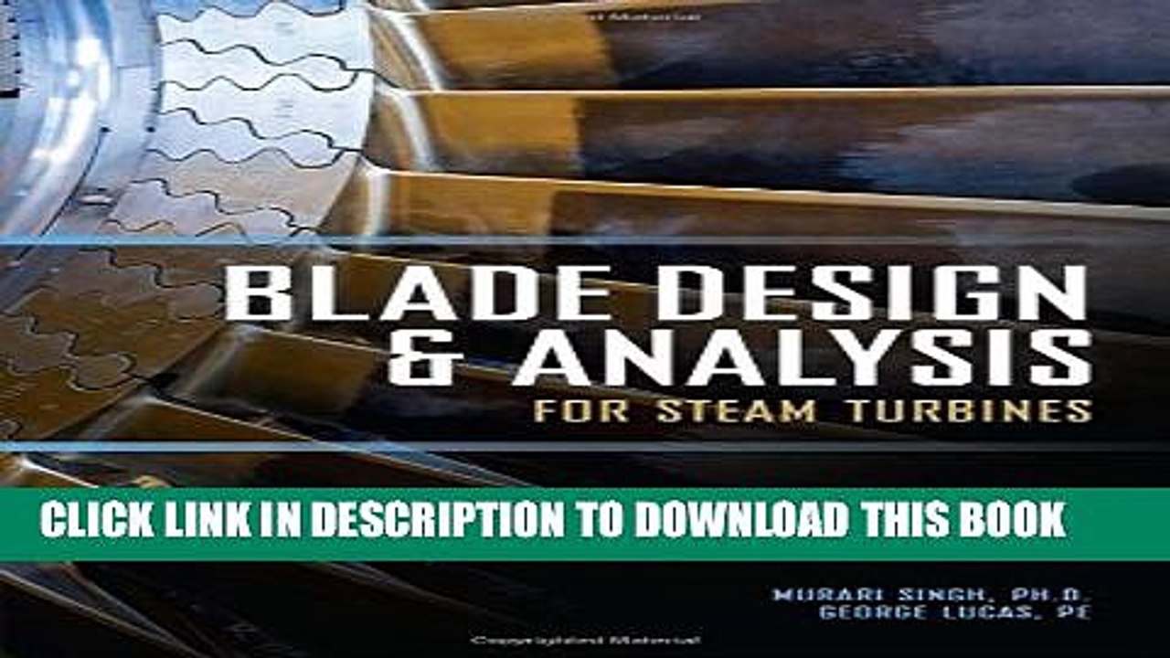 [PDF] Blade Design and Analysis for Steam Turbines Popular Online