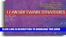 [PDF] Lean Software Strategies: Proven Techniques for Managers and Developers [Full Ebook]