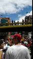 Así se encuentran reunidos los manifestantes en Las Mercedes