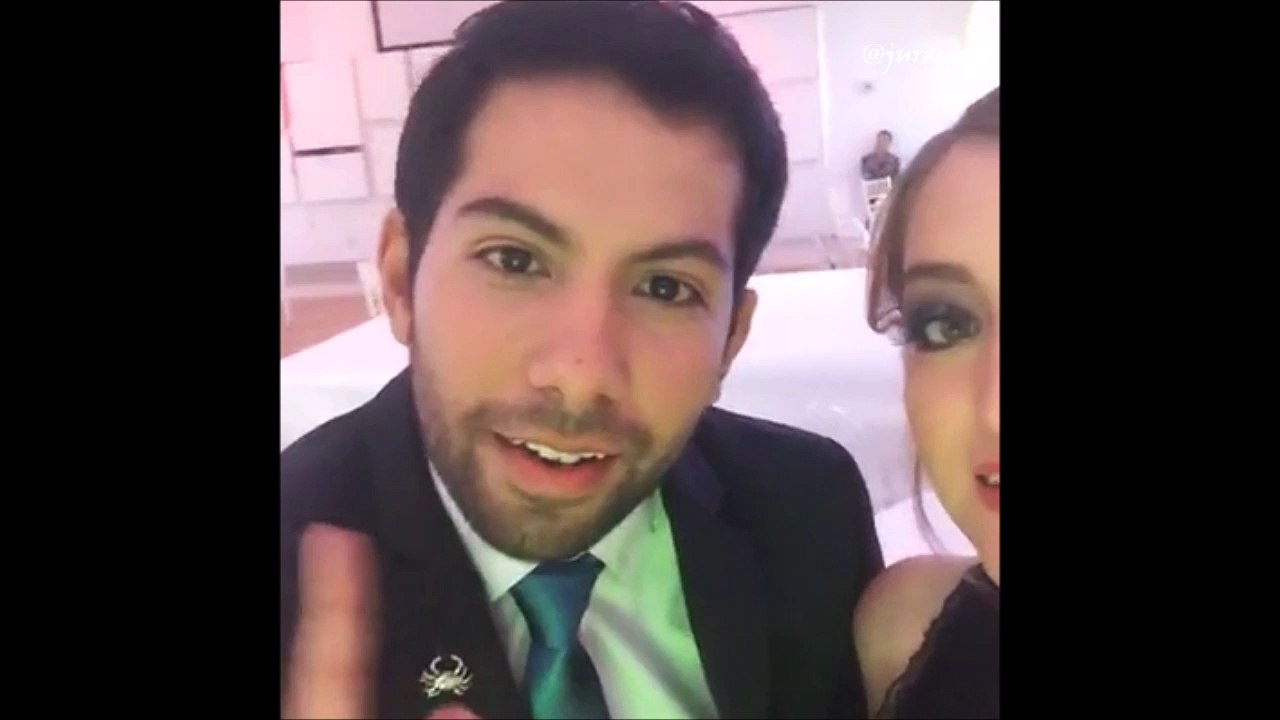 Martha Sabrina saludando a Brasil