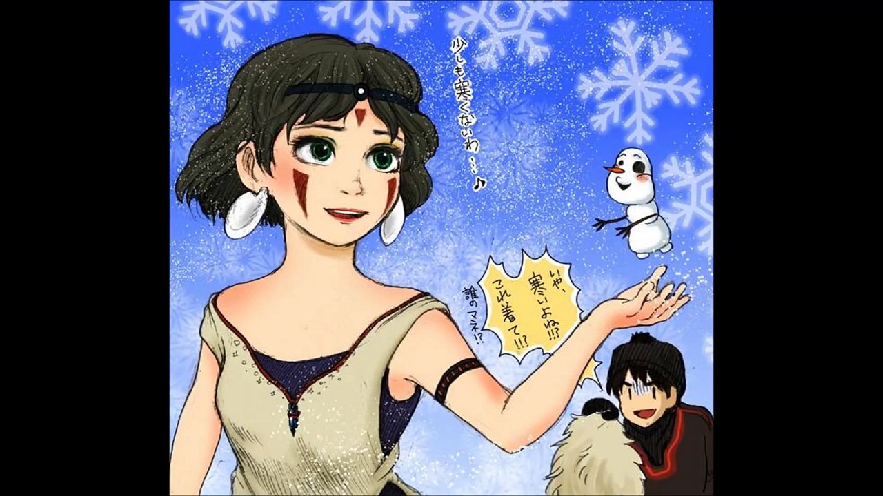 ジブリ イラスト もののけ姫の面白可愛いネタ画像25連発！アシタカとジコ坊が・・・アッー！♂ 相互チャンネル登録