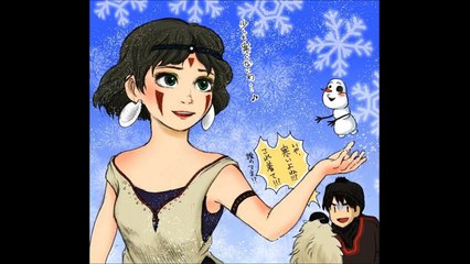 ジブリ イラスト もののけ姫の面白可愛いネタ画像25連発！アシタカとジコ坊が・・・アッー！♂ 相互チャンネル登録