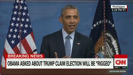 Hey Obama - Elections Aren't Rigged???