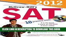 [PDF] McGraw-Hill s SAT with CD-ROM, 2012 Edition (McGraw-Hill s SAT (W/CD)) Full Collection