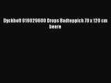 Dyckhoff 919029600 Drops Badteppich 70 x 120 cm beere